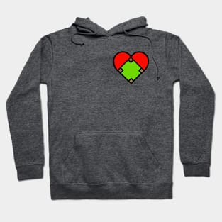 My heart is Baseball Hoodie